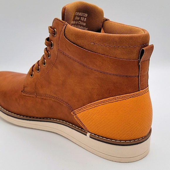 Vance Co. Men's Lace Up Boots - Picture 4 of 10